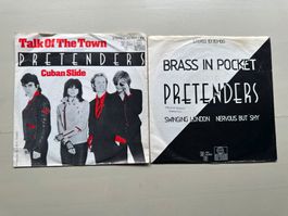 PRETENDERS tolle Brass in Pocket Singles Super Hits 80's