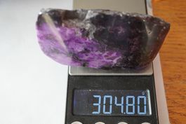 Sugelith Einseitig  Poliert  304g  Rarität     TOPSTONE XXL