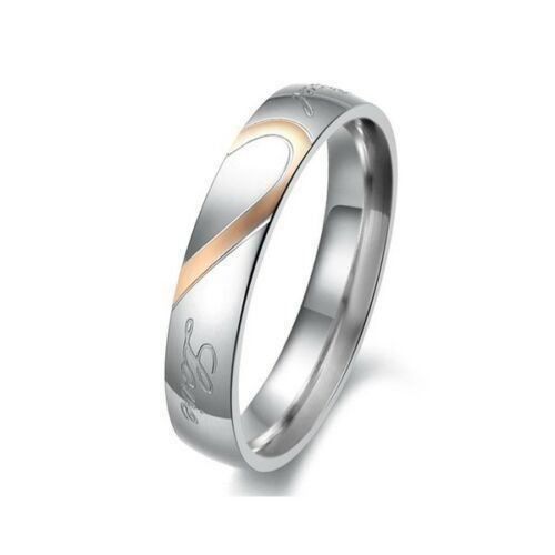 Anelli: 2 Herz Trauring Ehering Verlobungsring Ring Bague US 7 + 10 – Nuovo (secondo la descrizione) da Prilly venduto da ilyria73 7