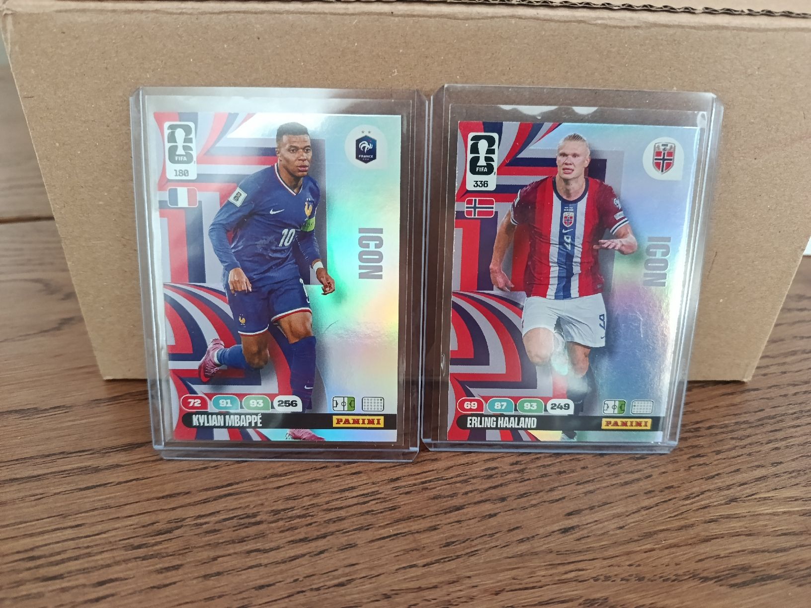 Panini Sammelbilder & Trading cards: Adrenalyn Karten Icon MBAPPÉ und Halland  – Neu (gemäss Beschreibung) aus Gerolfingen von Thossy86