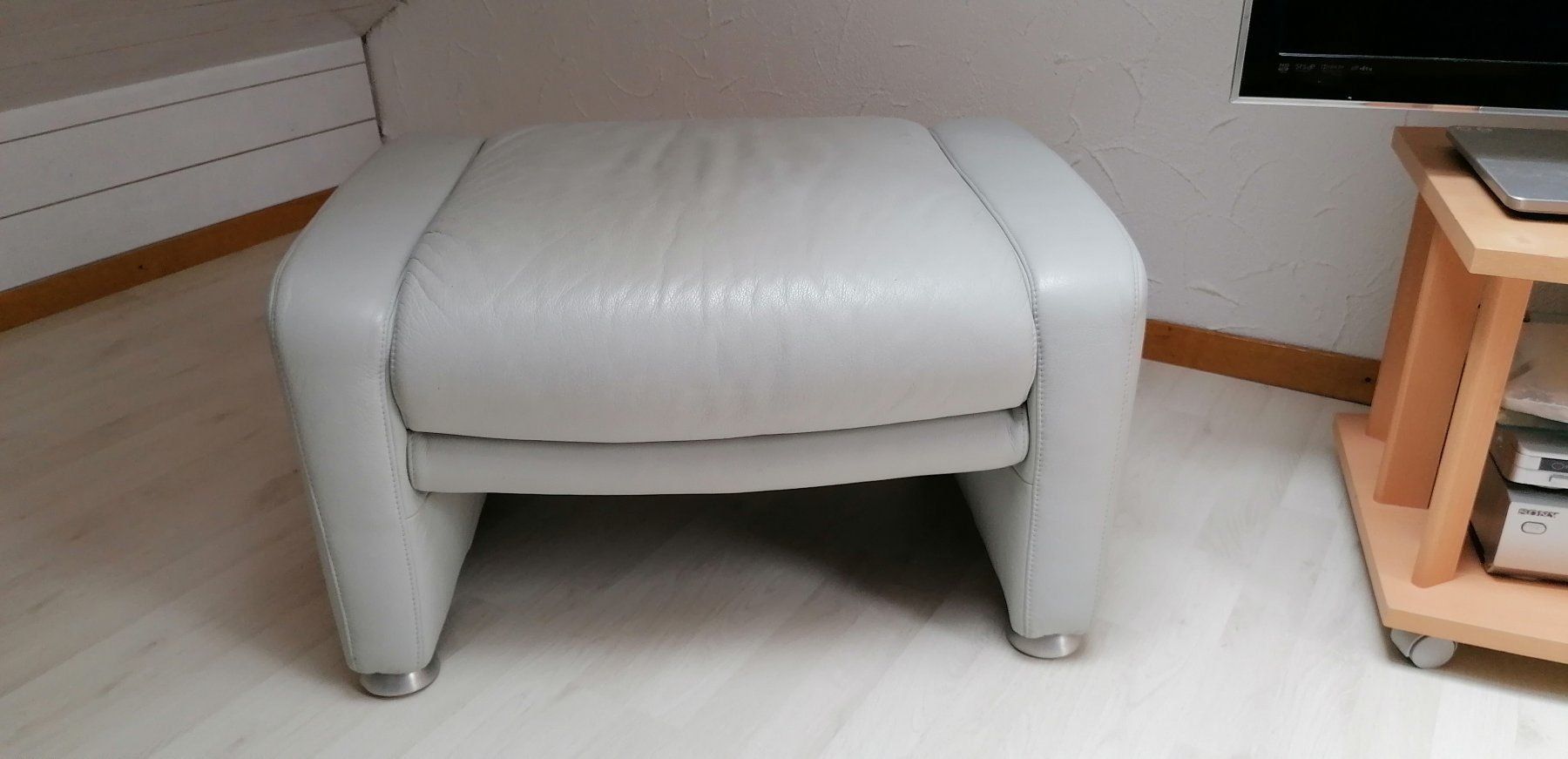 Sgabelli: Hocker - Polsterhocker - Leder – Usato da Basel venduto da mimi8668 1