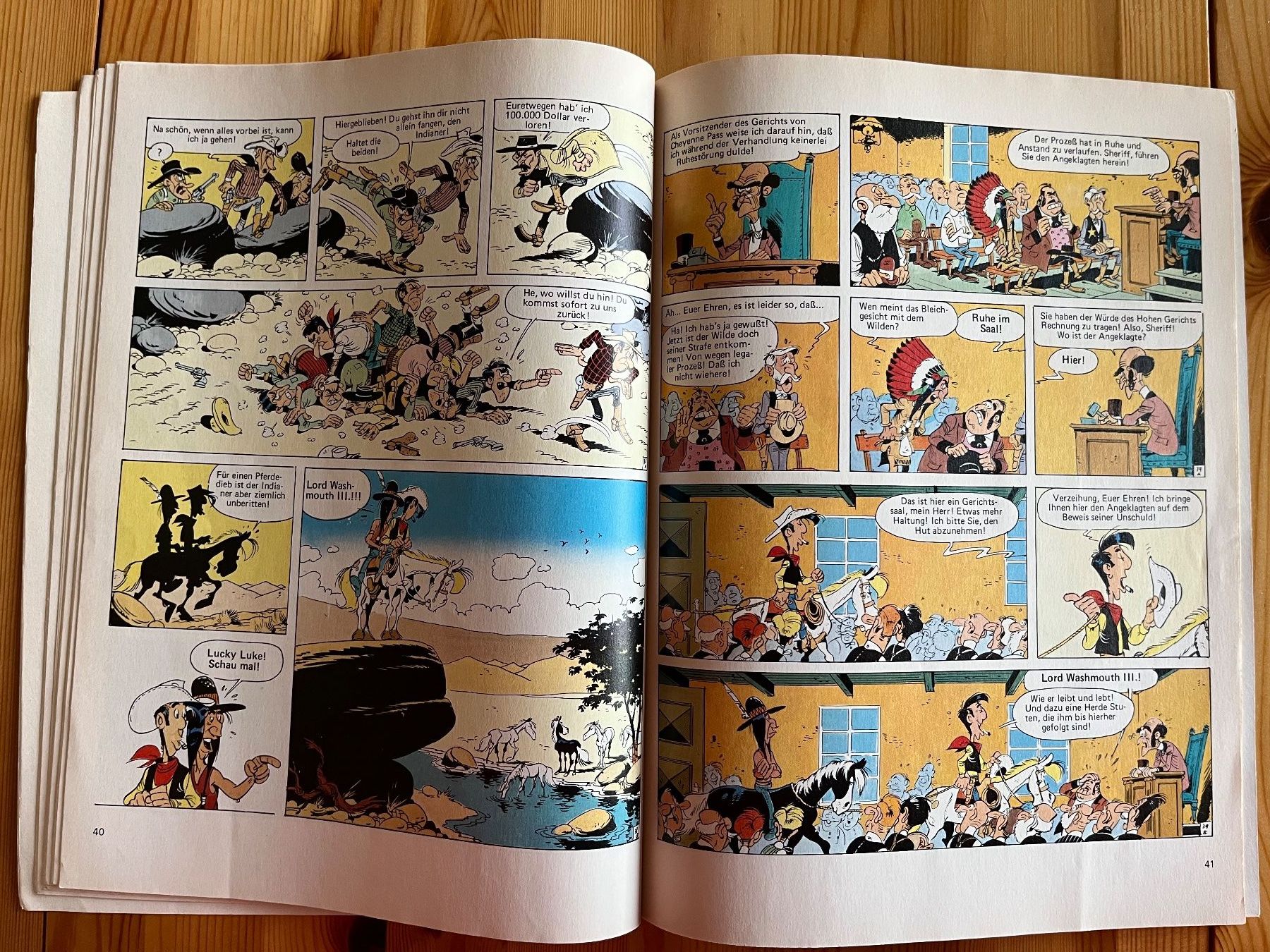 Fumetti: Lucky Luke Comic - Der Kopfgeldjäger - Band 43 – Usato da Zürich venduto da Gurkis 6