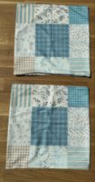 2er Set Kissenbezüge Patchwork Sommerdesign, brandneu