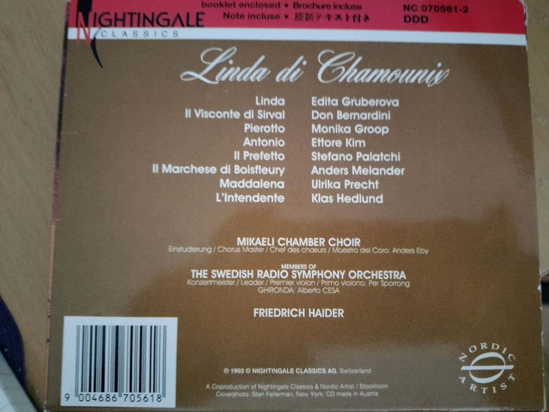 CDs: CD. Linda di chamouniv – D'occasion à Heimberg par Rockenrol 1