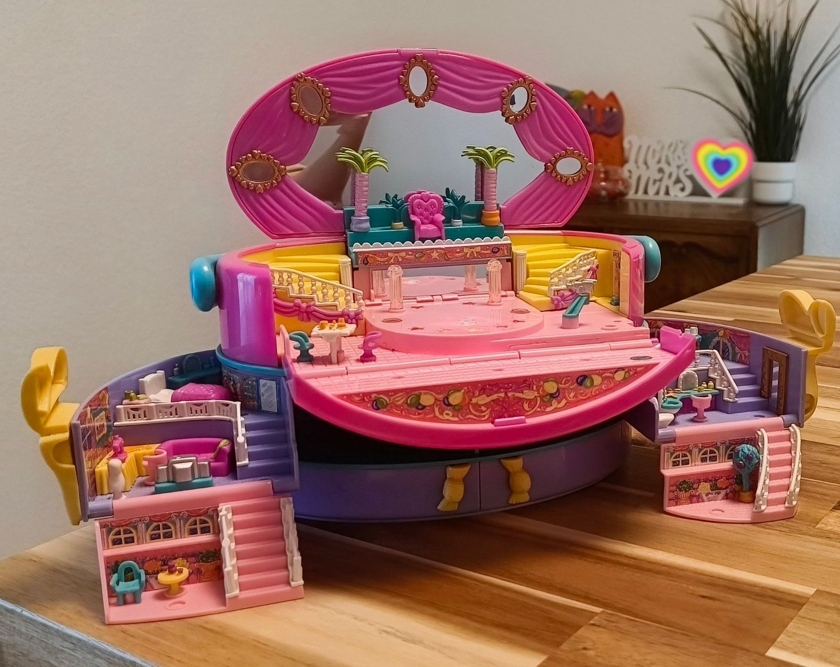 Polly Pocket Giocattoli: Polly Pocket Blue Bird Tanzstudio – Usato da Olten venduto da Pungseon2x 2