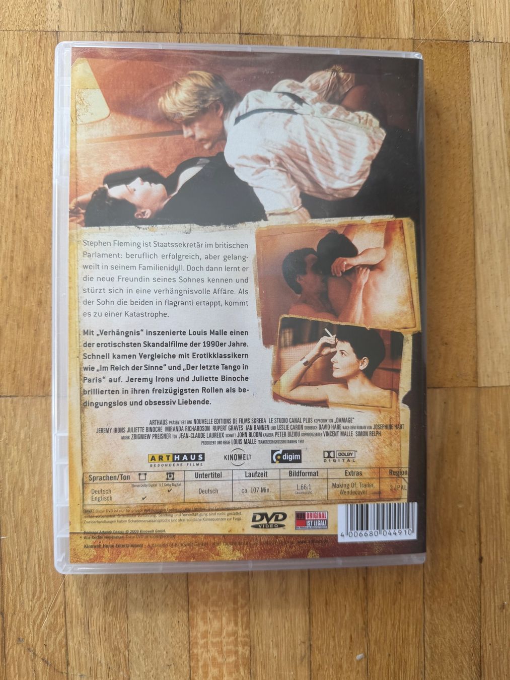 Tutti i DVDs: VERHÄNGNIS (DVD) – Usato da Basel venduto da san_2qlq 1