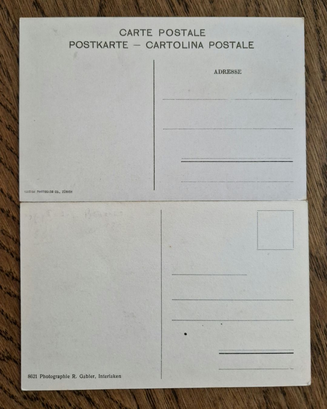 Cartoline postali: 2 AK Kleine Scheidegg – Usato da Ebikon venduto da Donar50 1