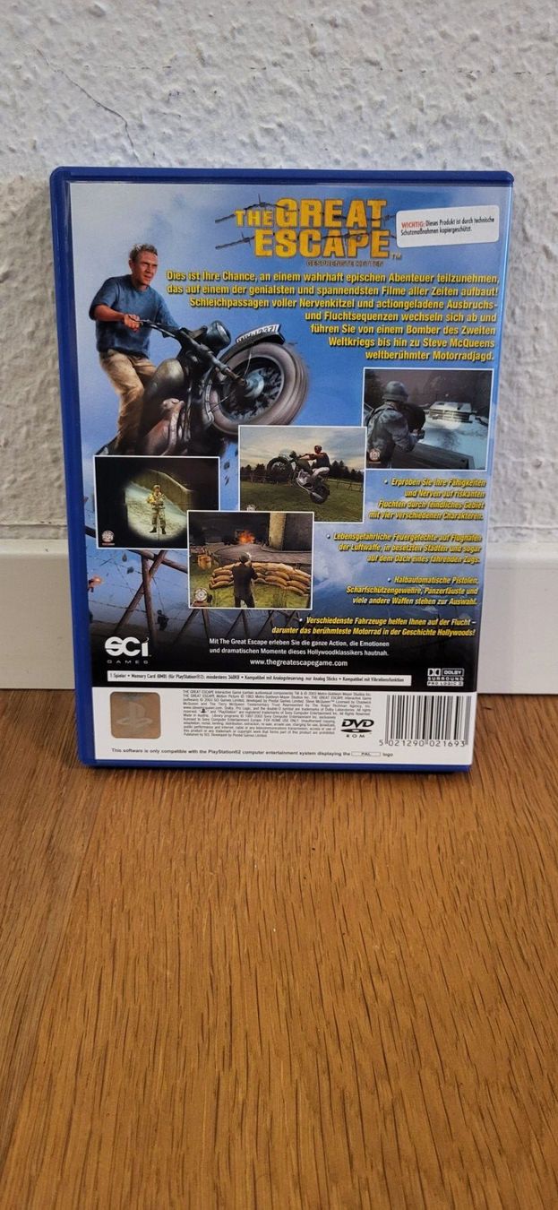 Sony Giochi: PS2 - The Great Escape Gesprengte Ketten – Usato da Münsingen venduto da DigitaleSpielecke 1