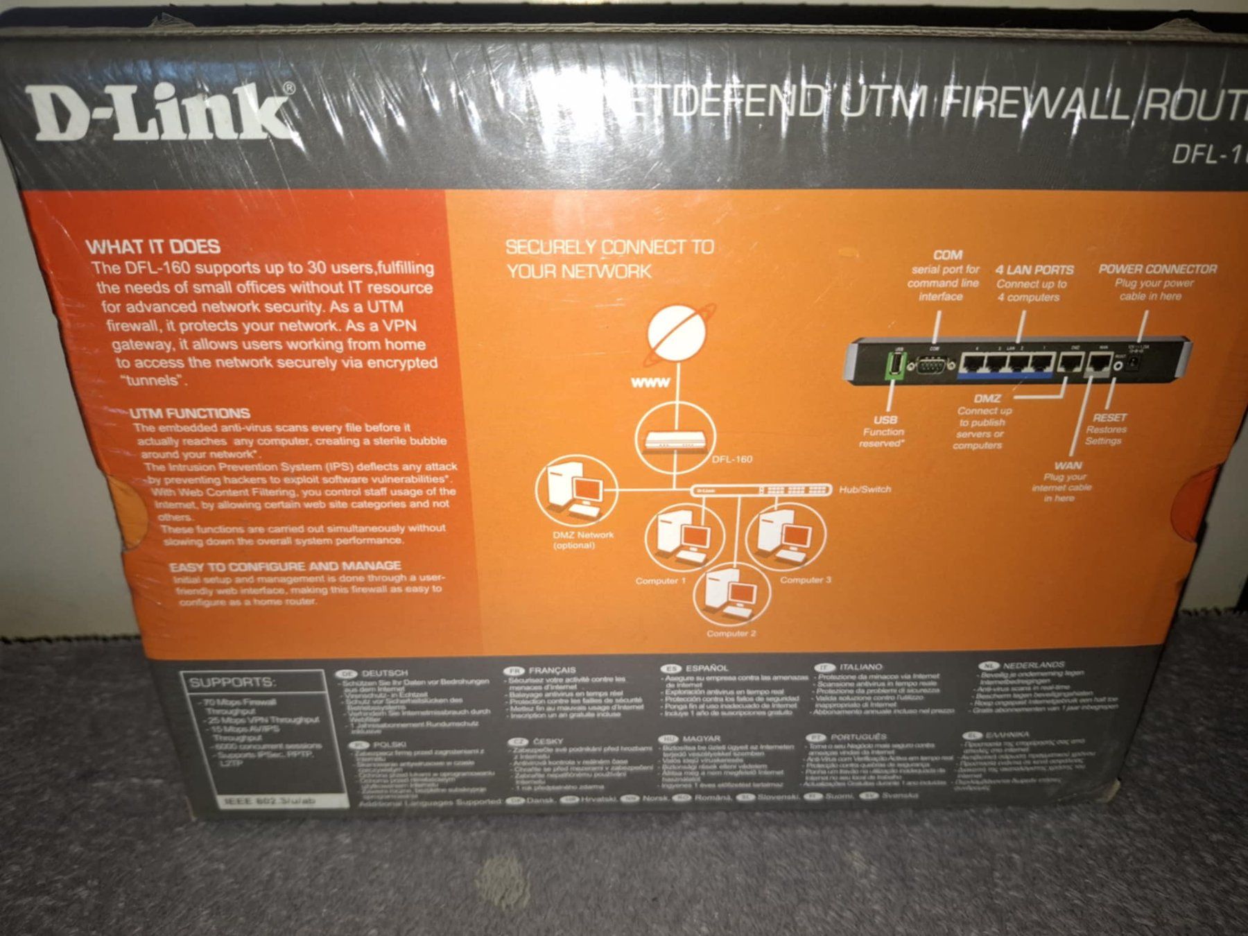 Firewall: Firewall Router – Nuovo e nell'imballaggio originale da Brüttisellen venduto da Stargate39 1