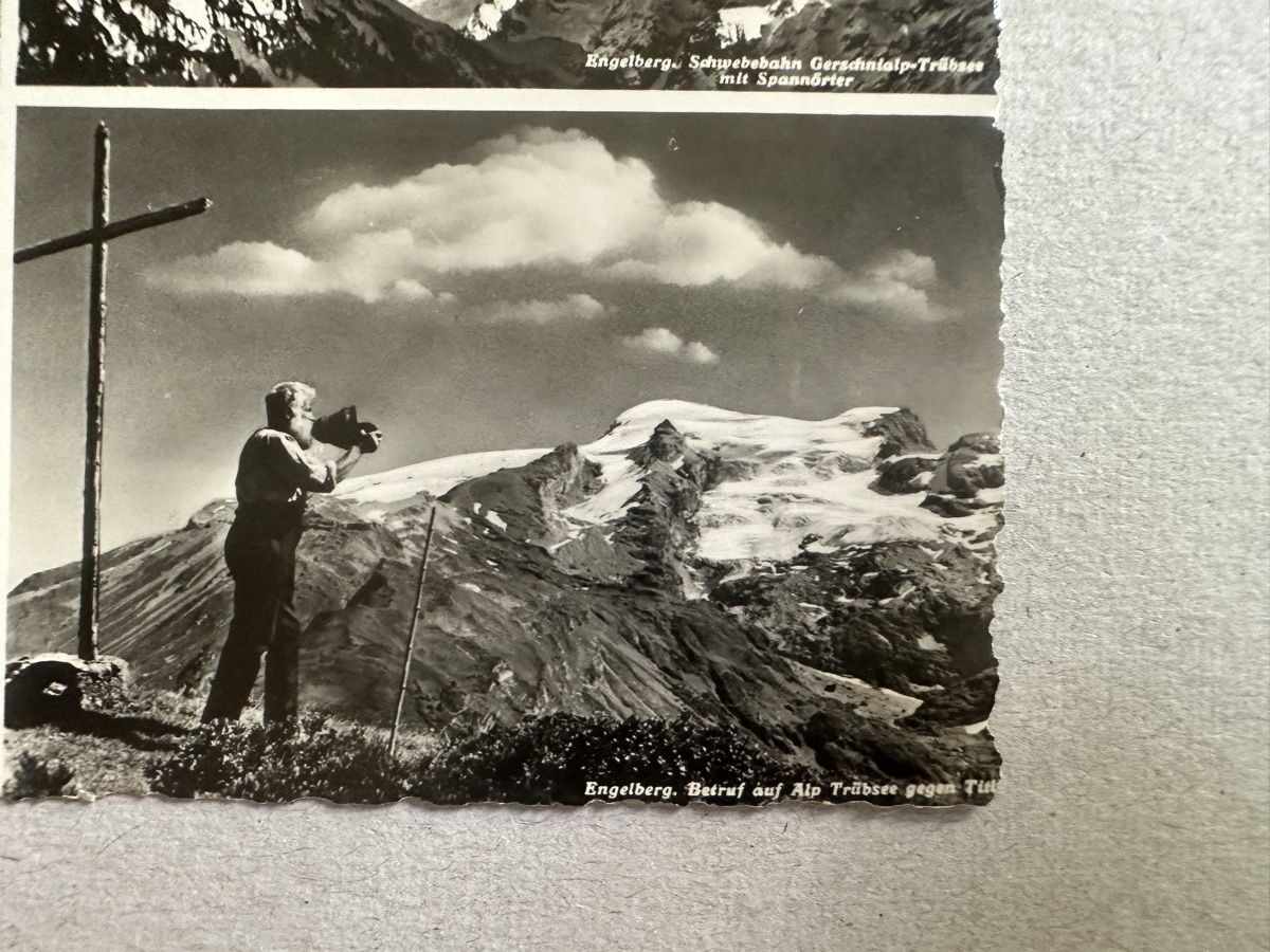Cartoline postali: AK antik, Hotel Trübsee ob Engelberg – Usato da Frauenfeld venduto da aluma14 4