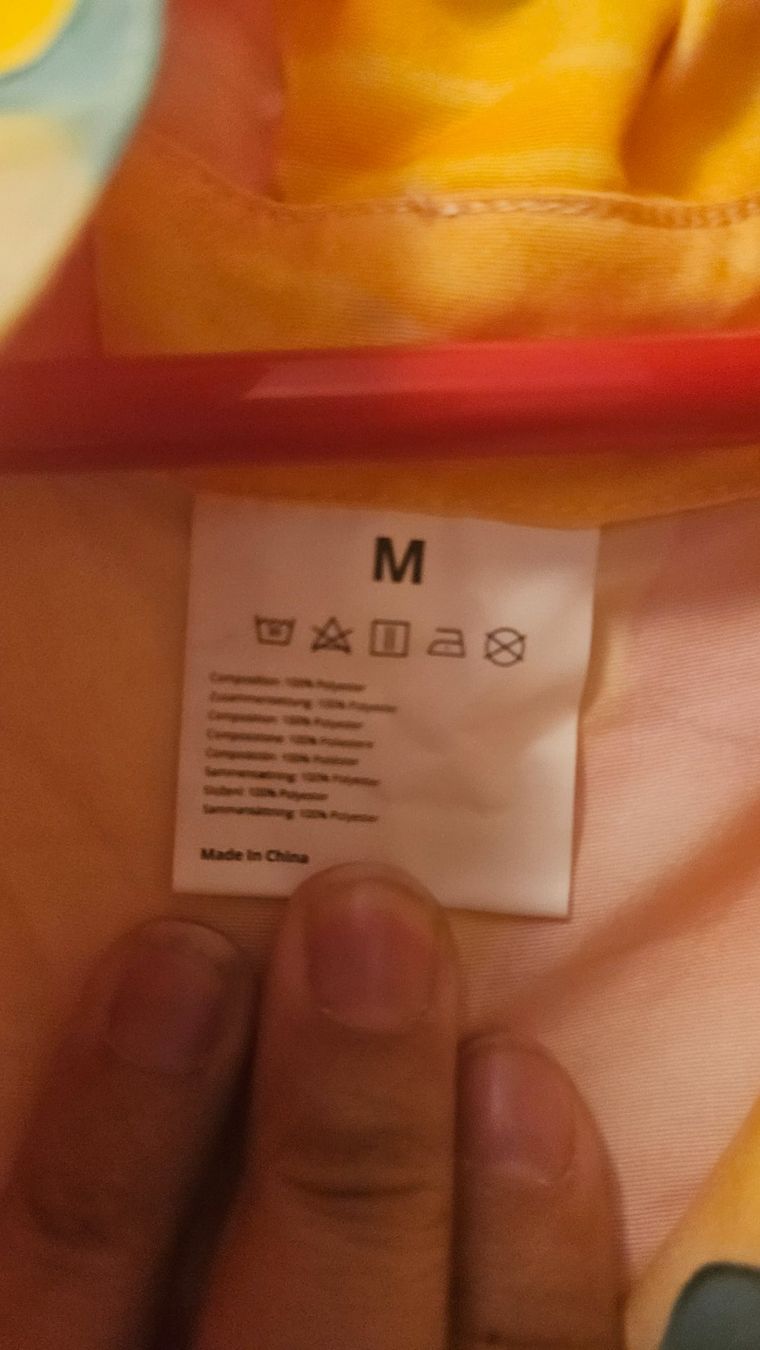 Camicie: Camicia floreale tg.M poliestere – Usato da Melano venduto da H-Sara 2