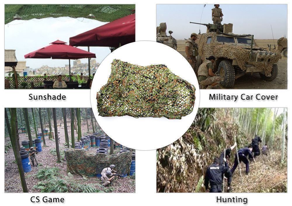 Altro: Tarnnetz Camouflage Netz Jagd Tarn Armee – Nuovo (secondo la descrizione) da Thun venduto da nuonuoshop 2