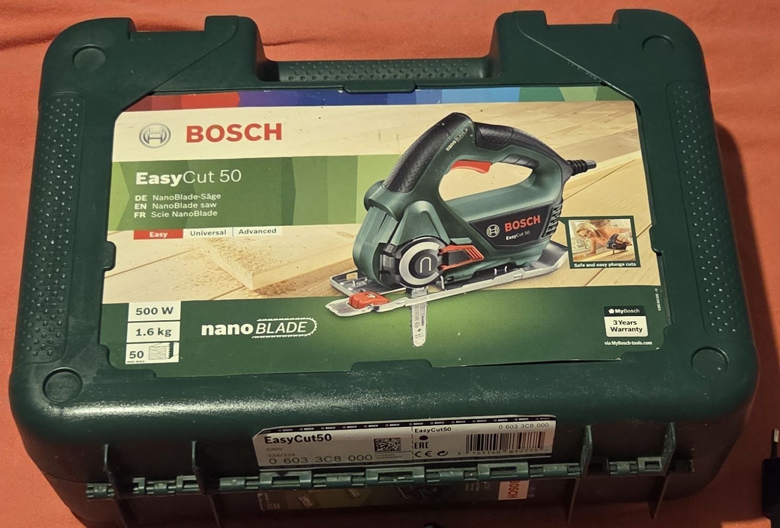 Busch Tutte le macchine: Bosch EasyCut 50 NanoBlade – Usato da Huttwil venduto da ser_gn9l