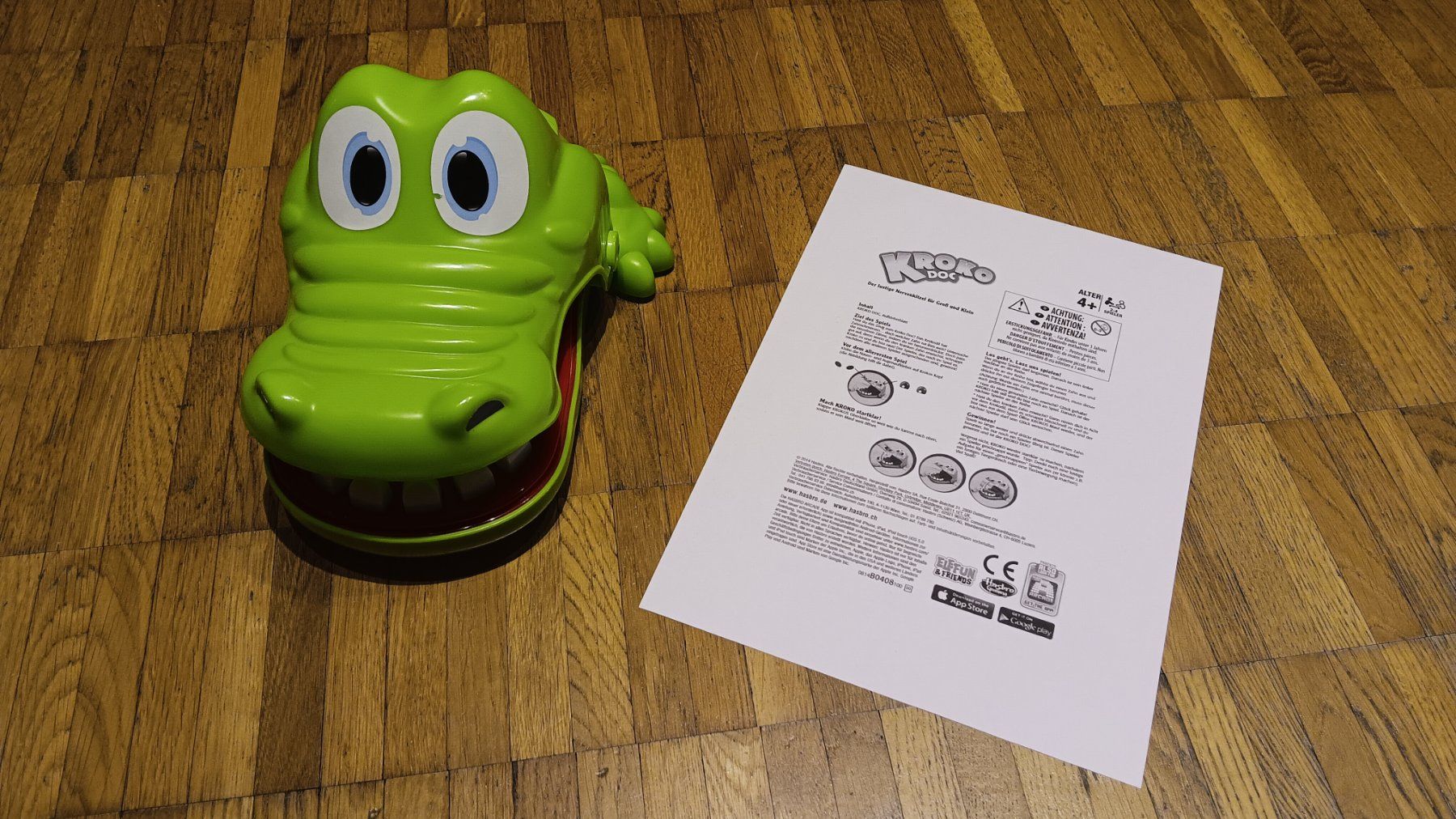 Hasbro Giochi: Kroko Doc, ab 3 Jahren – Usato da Dietikon venduto da Rabia