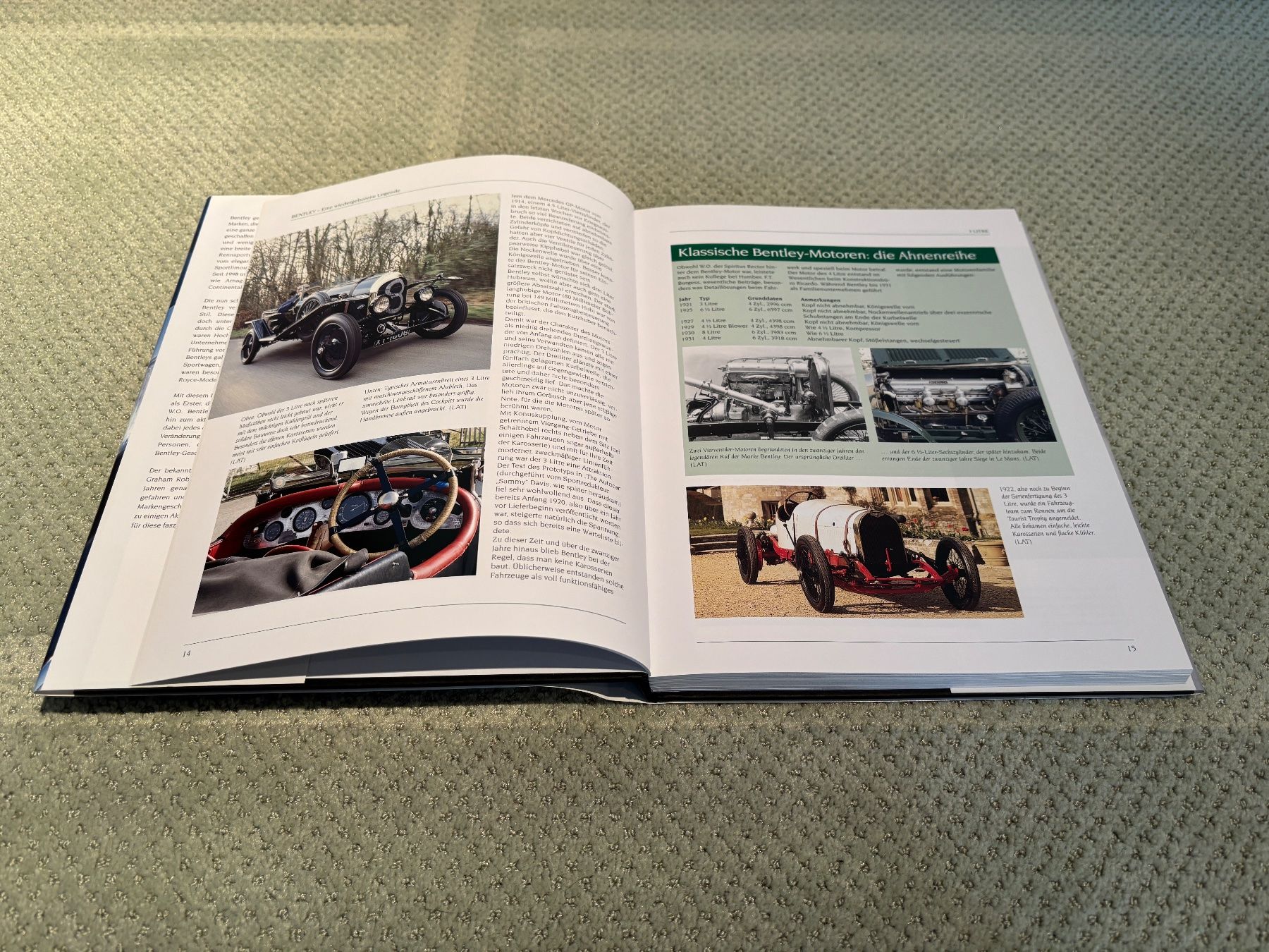 Bücher: BENTLEY Eine Wiedergeborene Legende – Gebraucht aus Zürich von fisadr90 2