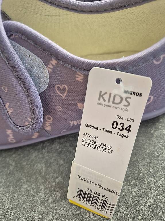 Schuhe für Jungen: Kinder Hausschuhe 34 – Gebraucht aus Moosseedorf von shu_xbn8 1