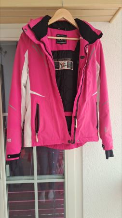 Icepeak Skijacke Damen pink weiss Grösse 40, wenig gebraucht