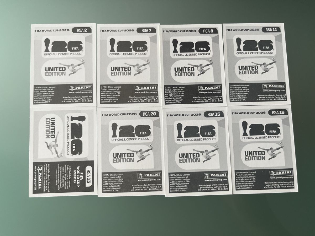 Panini Cartes à collectionner: Paninis, 68 stickers, groupes A & B – Neuf (Voir description) à Corgémont par dam_8lw7 1
