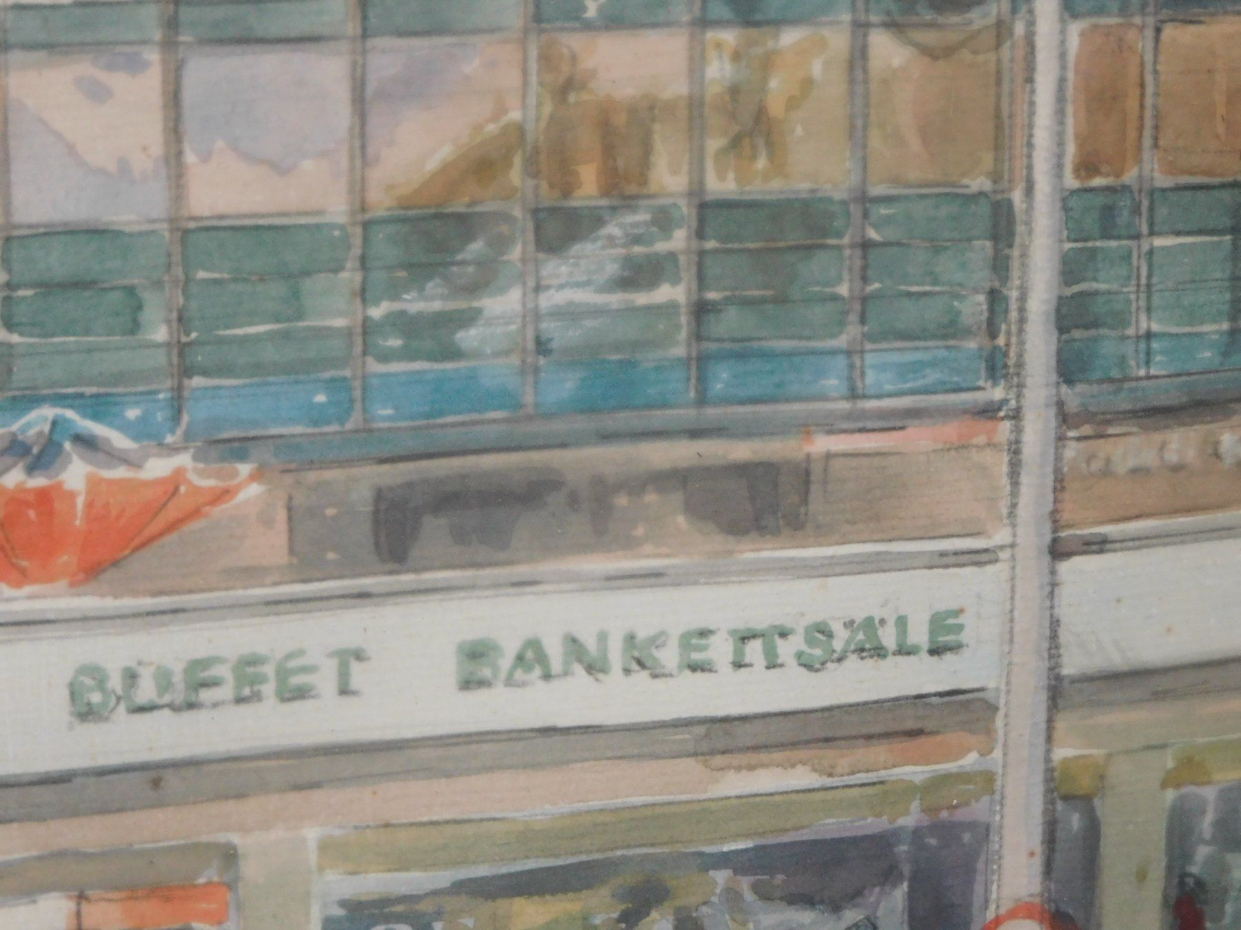 Dipinti: Kunst Aquarell  v Edwin Buchs signiert   Gemälde – Usato da Sursee venduto da 76 4