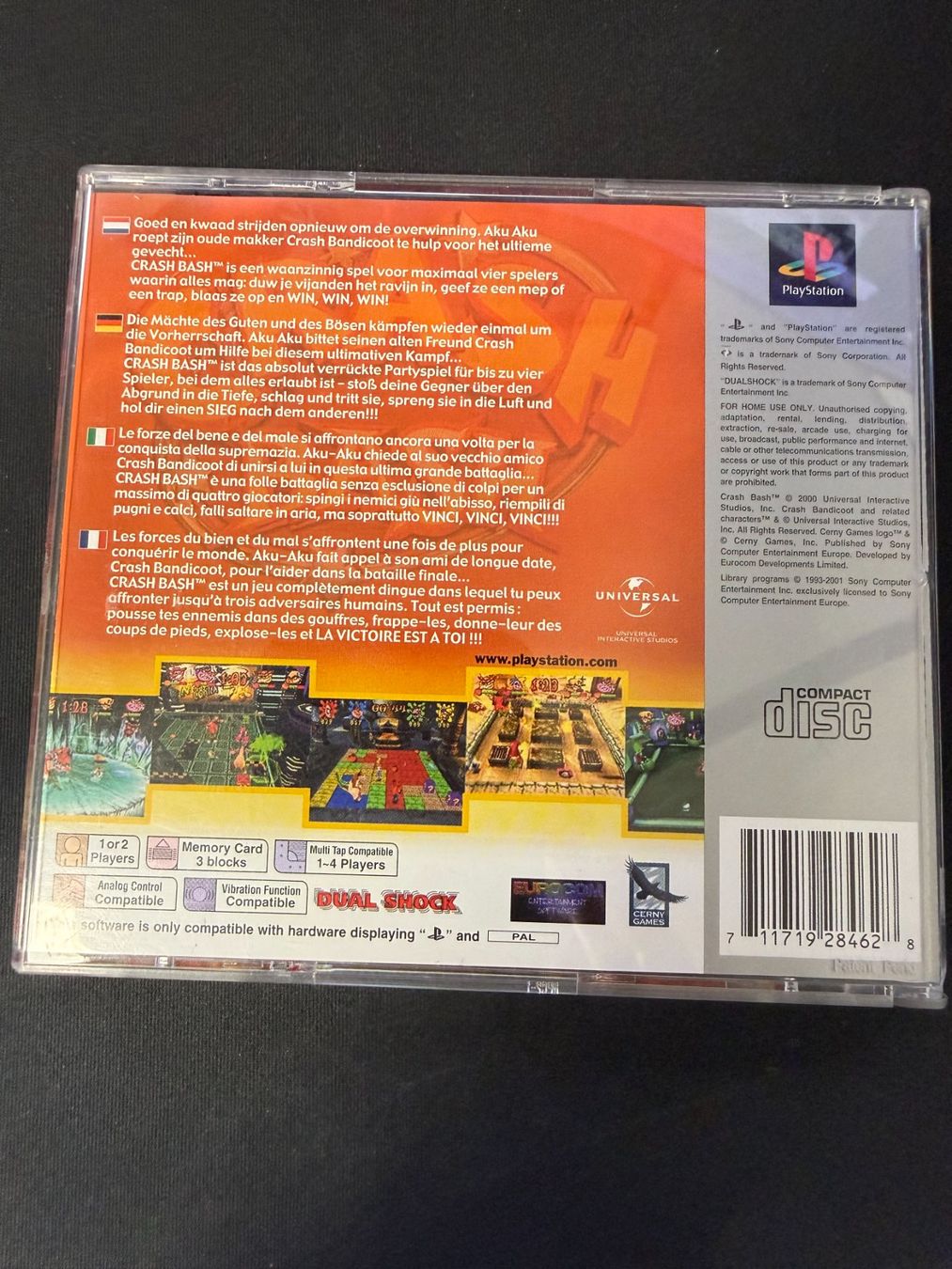 Sony Spiele: Crash Bash - PS1 – Gebraucht aus Pont-de-la-Morge von Darfal 2
