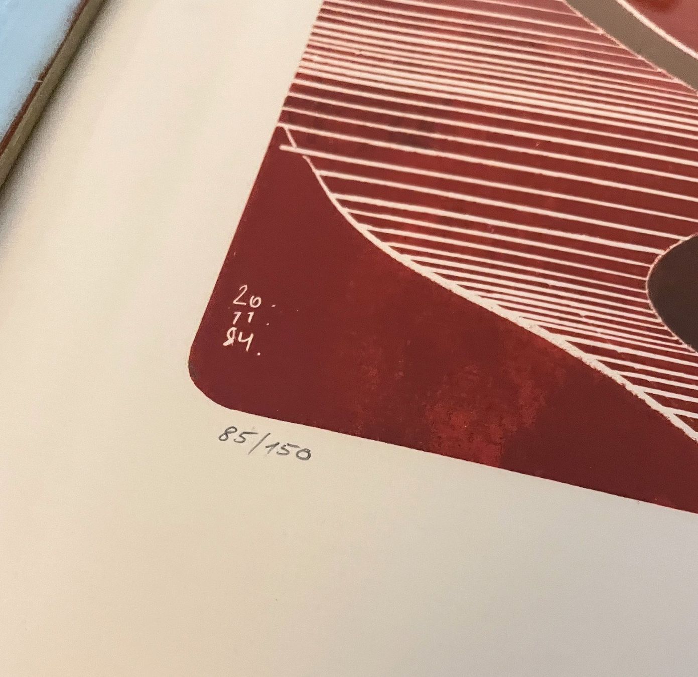 Grafiken & Lithographien: Hans Erni Original Litho "Bacchanale" 85/150 Handsigniert – Gebraucht aus Arch von ZEITFELS 1