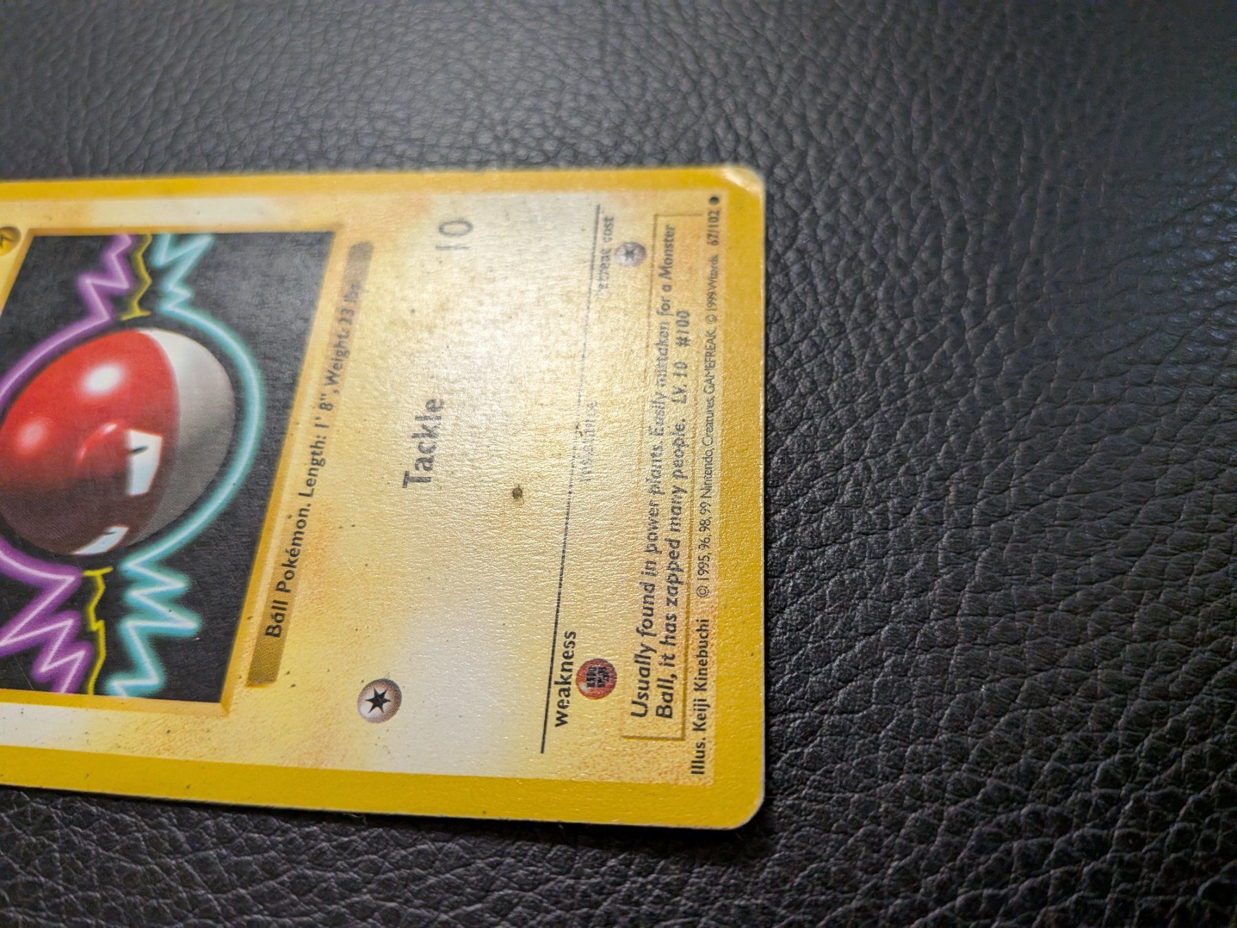 Pokémon Carte collezionabili: 1999 Base Set Voltorb 67/102 Shadowless Ab 1 – Usato da Paradiso venduto da Pkmn10 1
