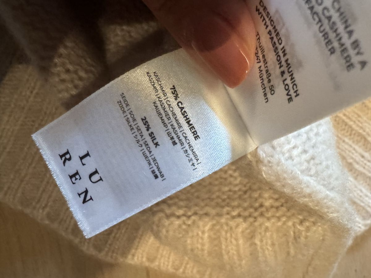 Pullover & Sweatshirts: LU REN Cashmere Pullover – Gebraucht aus Uitikon Waldegg von Kuendig2011 2