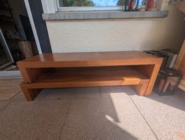 Holzregal/ Sitzbank / Tv Möbel