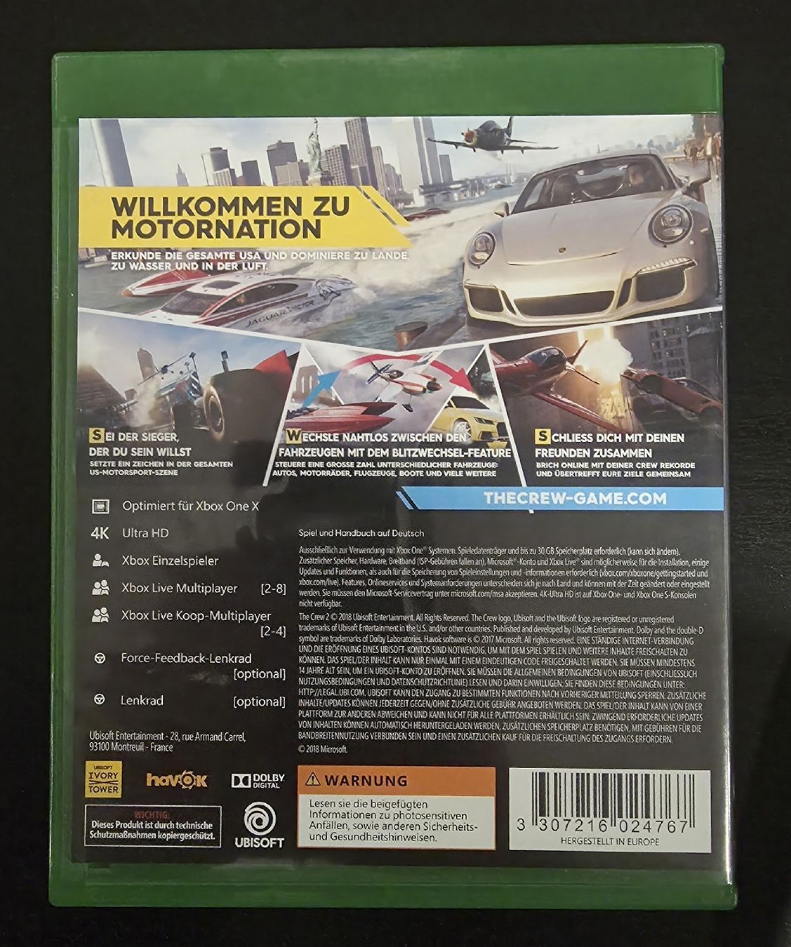 Spiele: The Crew 2 XBOX ONE – Gebraucht aus Beinwil am See von huhtasaa100 1