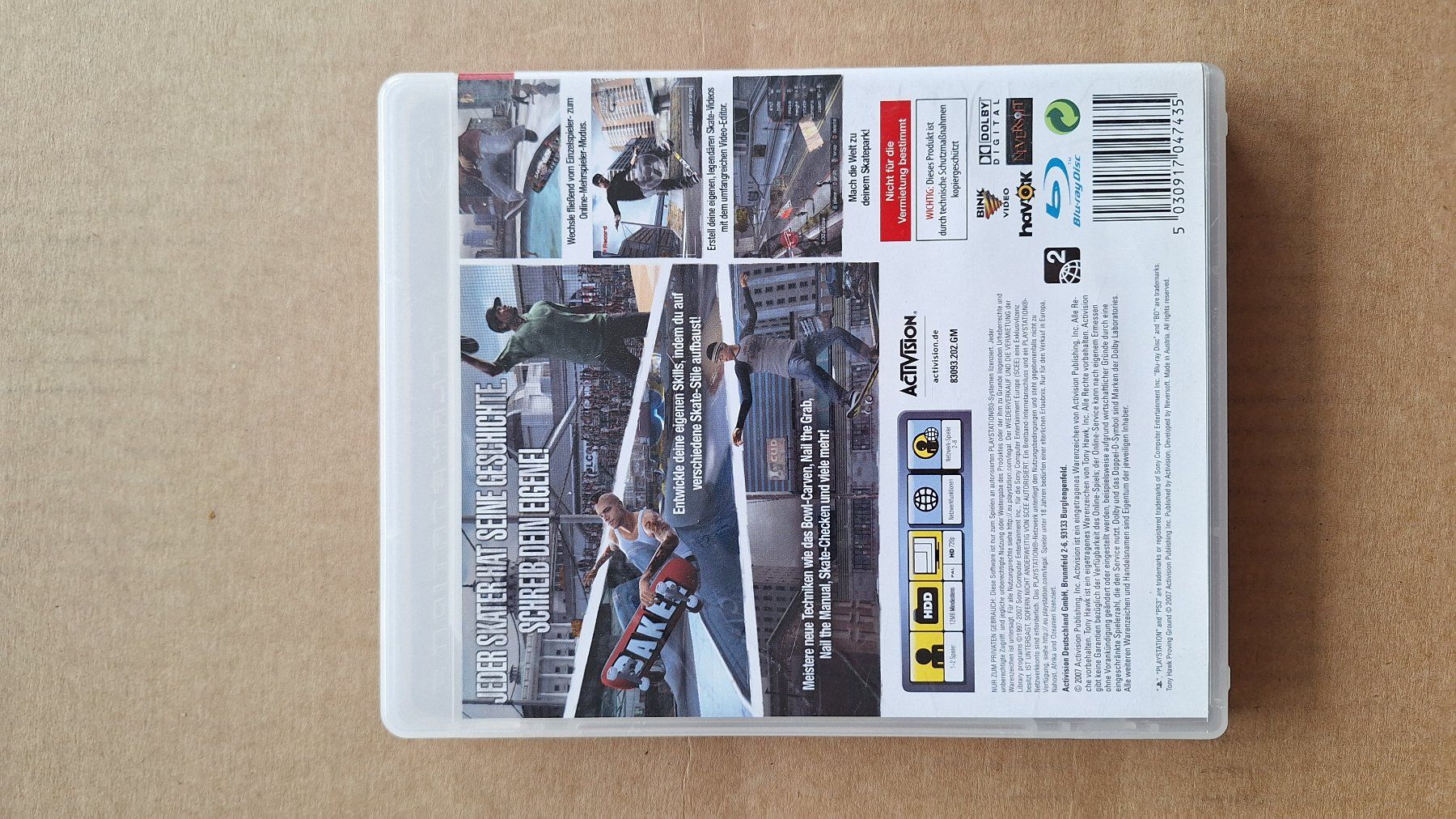 Giochi: Tony Hawks Proving Ground - PS3 – Usato da Altstätten SG venduto da GGsGameshop 1