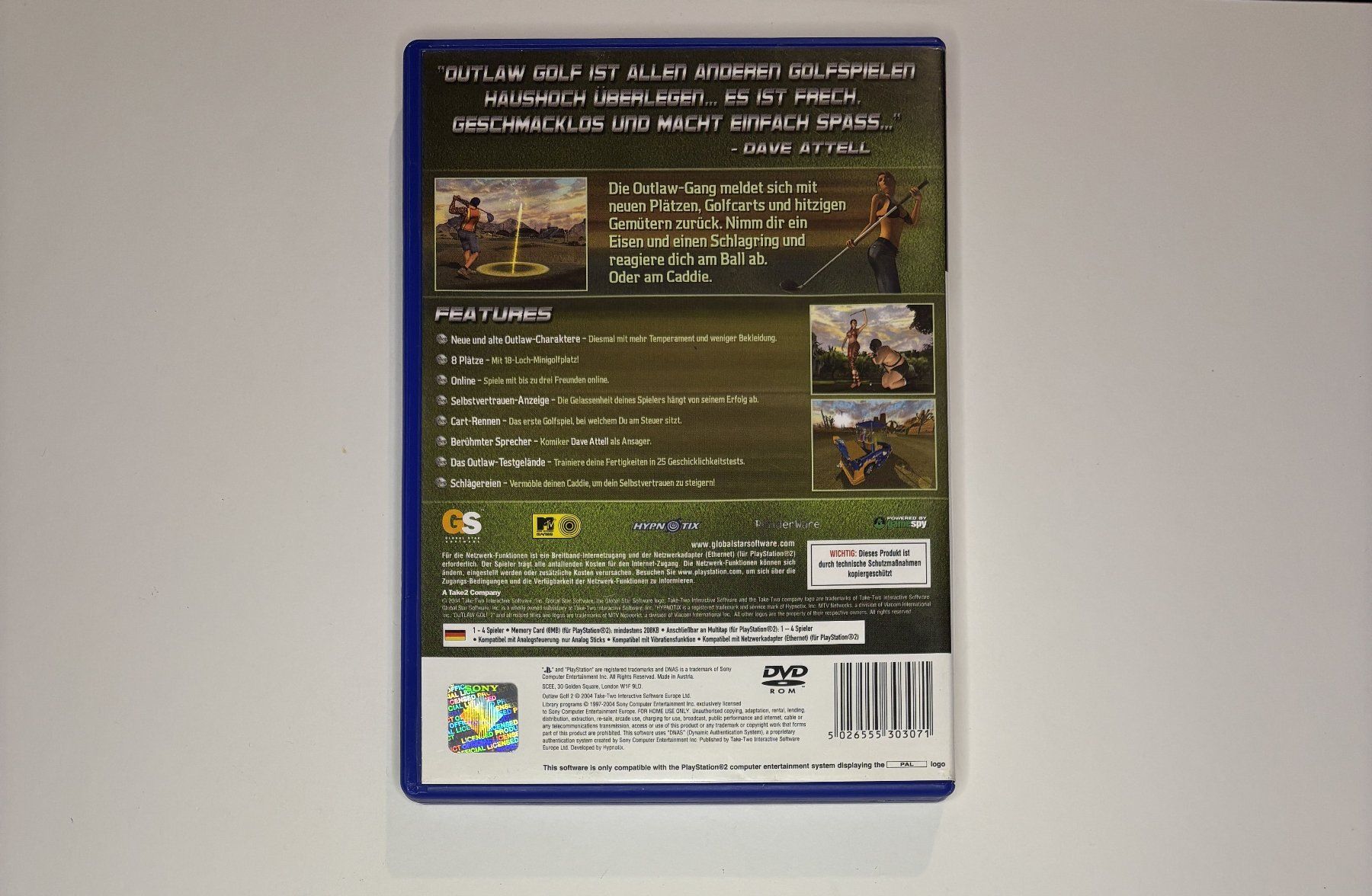 Spiele: PS2 - Outlaw Golf 2 – Gebraucht aus Allschwil von Bullach 2