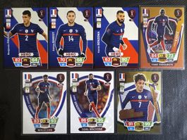 PANINI - Adrenalyn XL Qatar 22 / 7x Frankreich Set / 1Fr.!