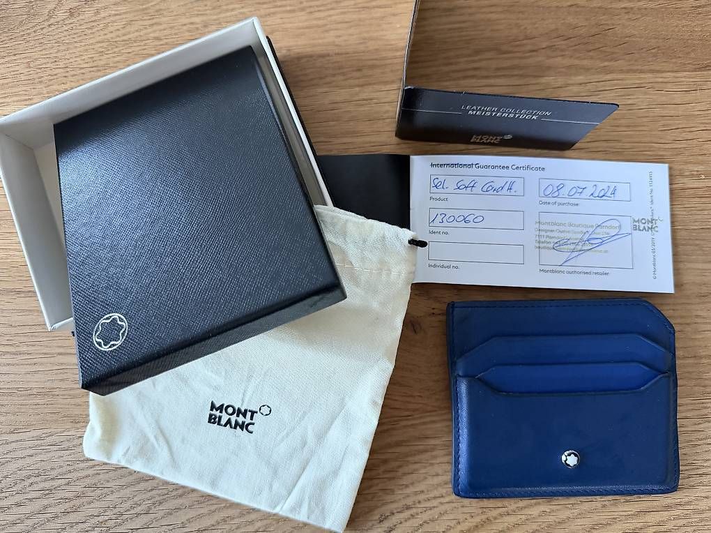 Montblanc Portafogli: Montblanc Kartenetui – Usato da Wittenbach venduto da janine37