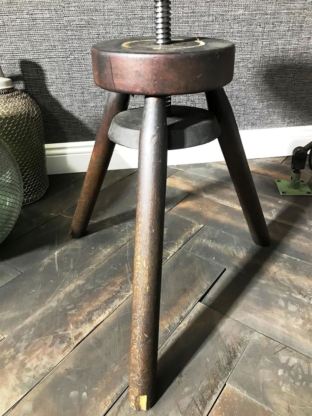 Sgabelli: Industrial Hocker DEKO  aus Werkstatt – Usato da Laufenburg venduto da industrial-silence 5