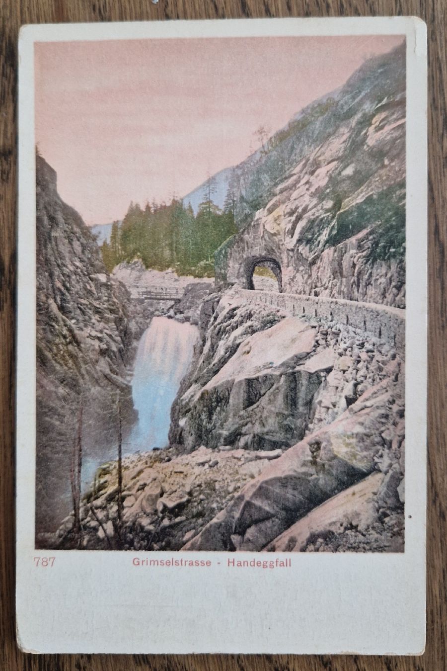 Cartes postales: Grimselstrasse, Handeggfall – D'occasion à Ebikon par Donar50