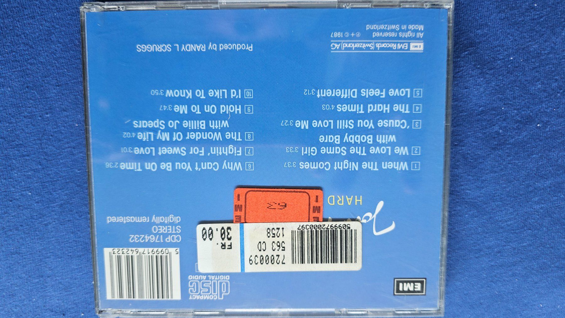 CD: Jeff Turner-tonight/country/dj – Usato da Bremgarten AG venduto da musiccollector 1