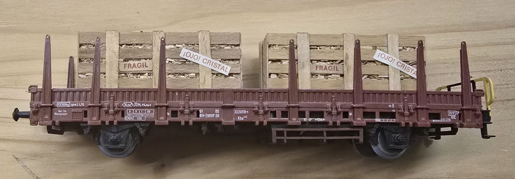 Märklin Modellini di ferrovie: wagons avec chargement – Usato da la cibourg venduto da t-m-a
