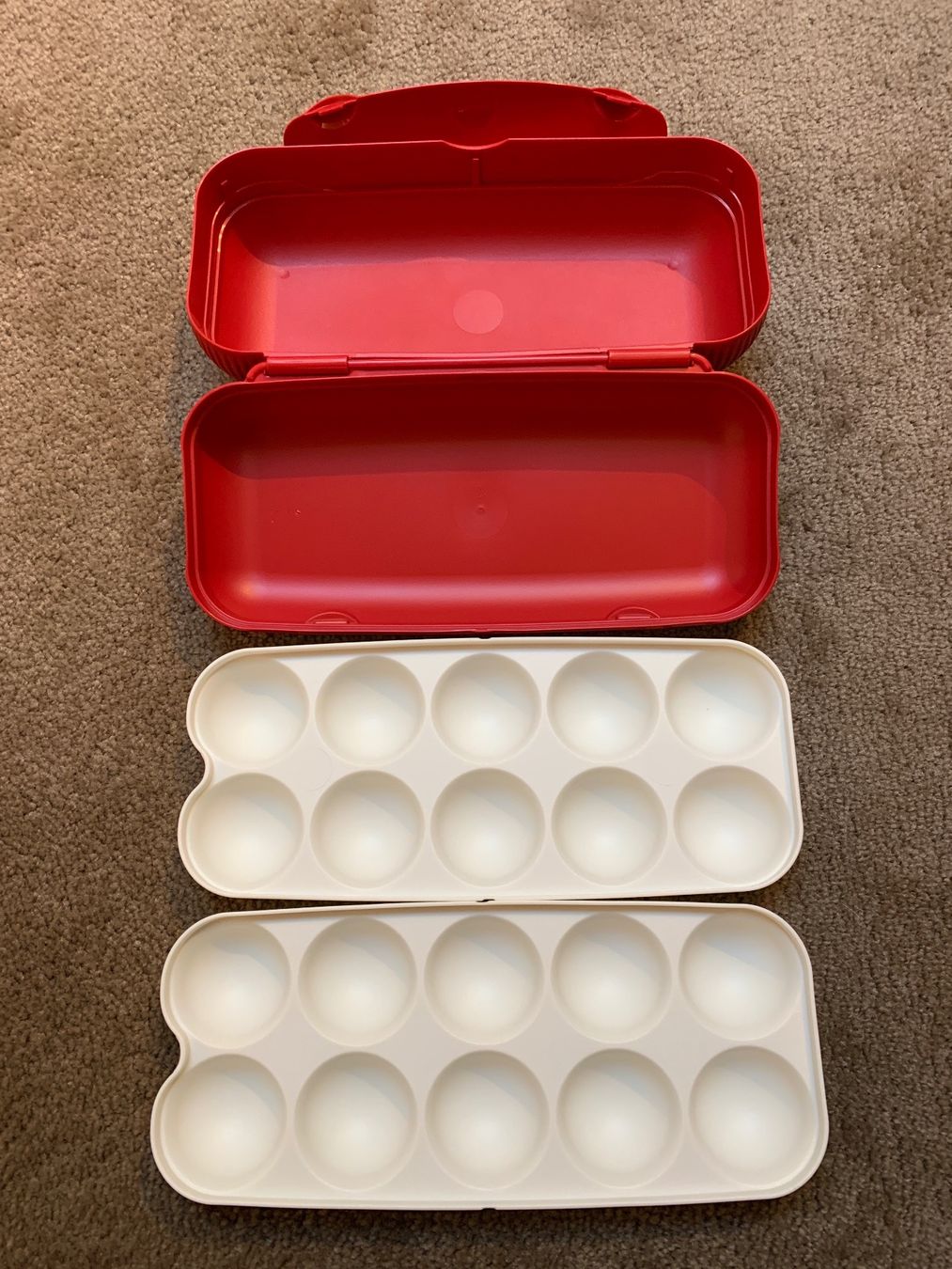 Tupperware Contenitori & Simili: Tupperware Eierbox/Eieraufbewahrung für 10 Stk – Nuovo e nell'imballaggio originale da Worben venduto da Teddy112 2