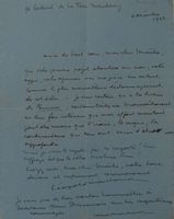 Leopold Marchand (1891-1952) Schriftsteller - Autogramm