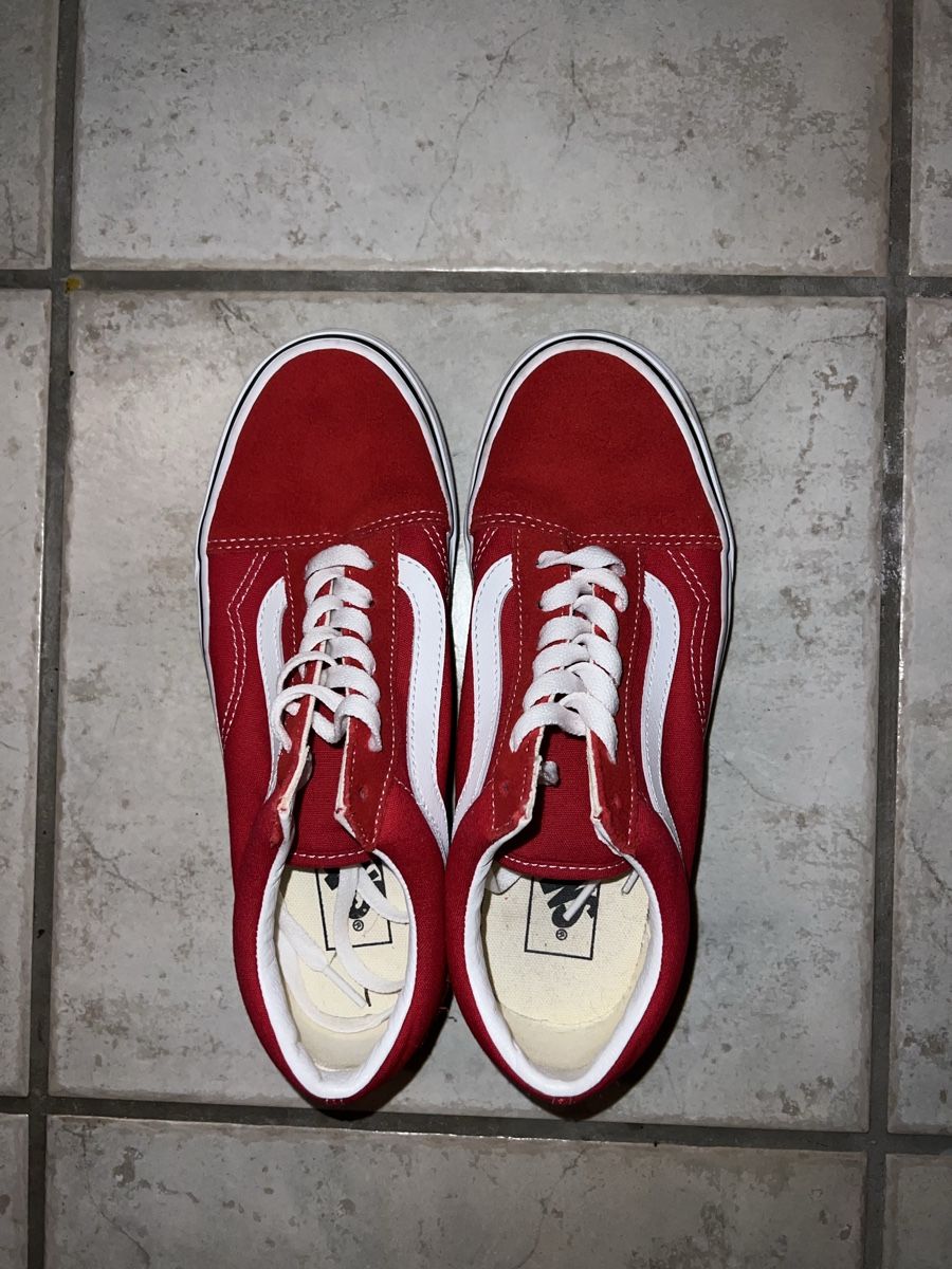 Vans Scarpe da donna: Rote Vans Old Skool, Grösse 38 – Usato da Felsberg venduto da brueli-97 1