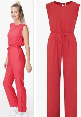 New Pepe Jeans Damen Jumpsuit L Rot