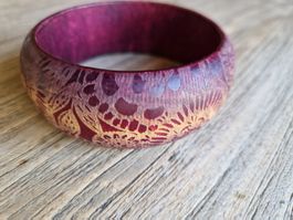 Exklusives und leichtes Armband aus Holz, Vintage