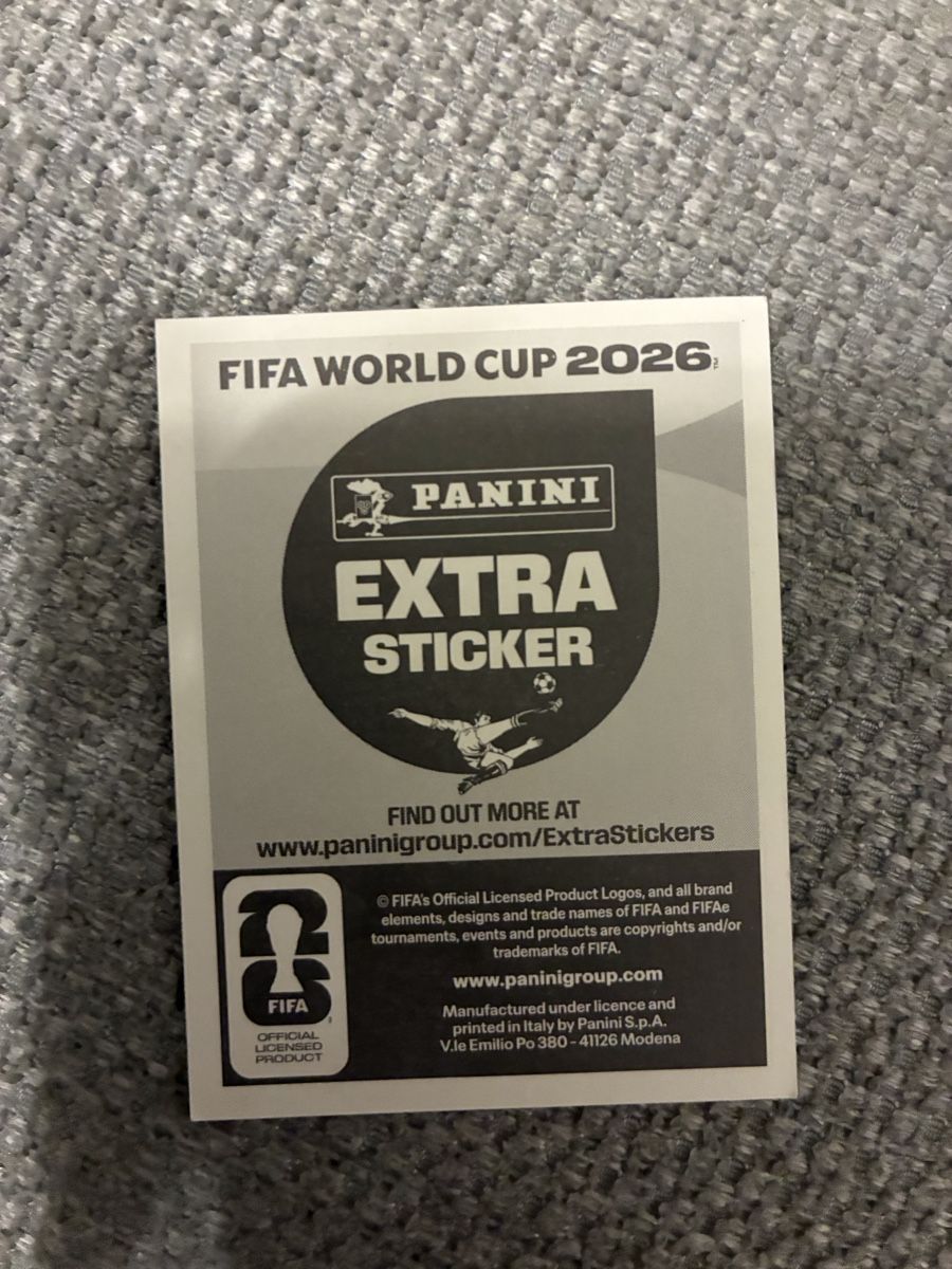 Panini Carte collezionabili: Cristiano Ronaldo Extra Sticker TOP – Nuovo (secondo la descrizione) da Stäfa venduto da greety1981 1
