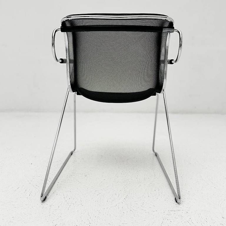 Castelli Sedie: Set de trois chaises "Penelope" de Charles Pollock /Vintage – Usato da morges venduto da Kus.design 4