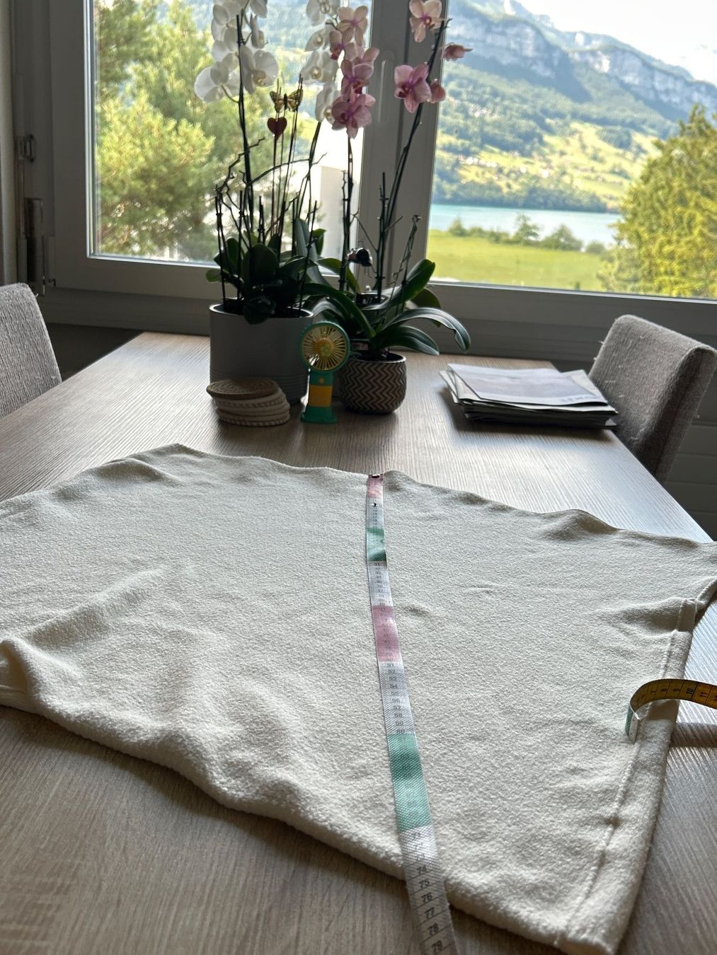 Pulls & Sweat-shirts: Oversize-Strickpullover Fledermausärmeln ecru mit Cashmere – D'occasion à Brunnen par Nala2929 8