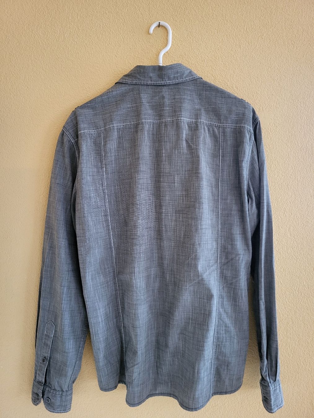 Esprit Camicie: Esprit Hemd Langarm Grau Grösse XL  – Usato da Bettmeralp venduto da ra_jo_9 3