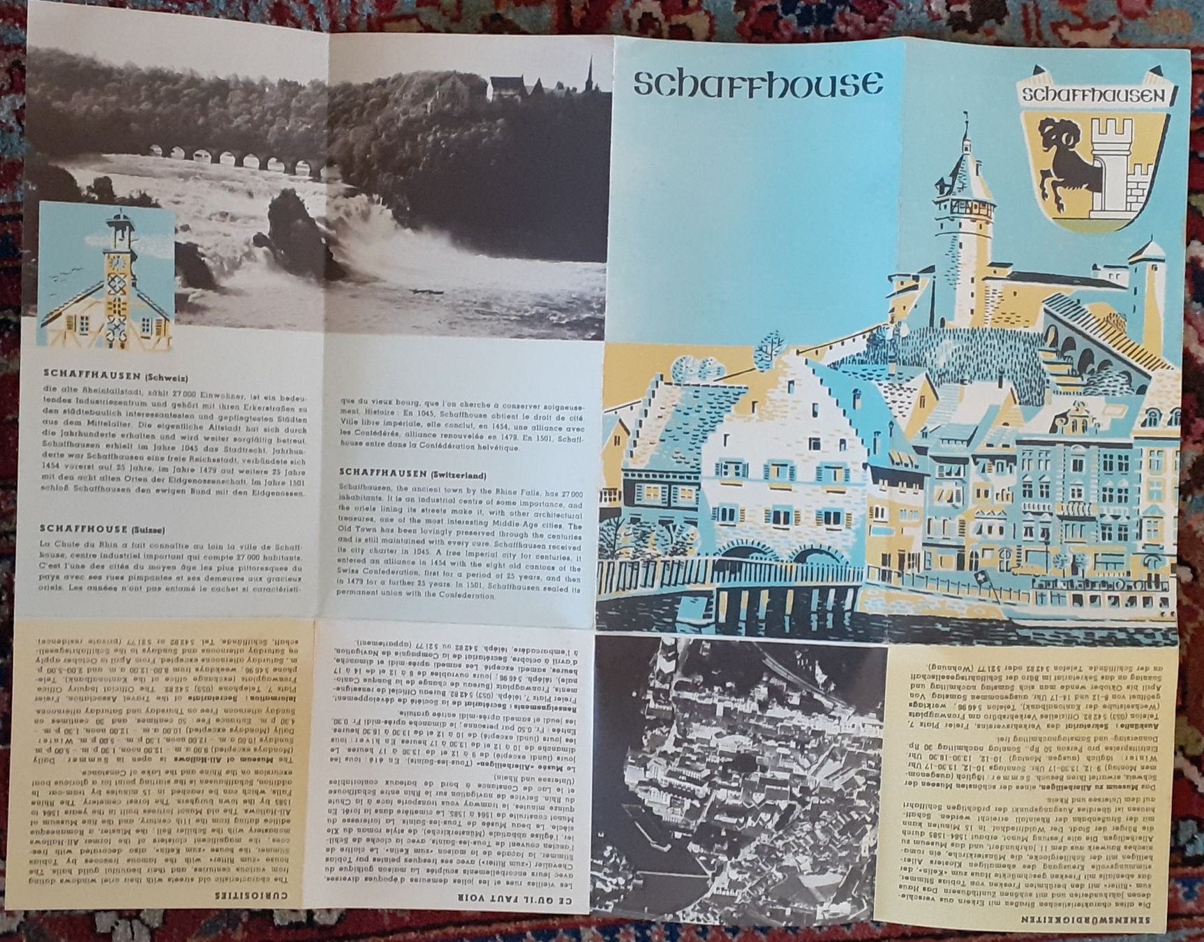 Documenti: Broschüre Werbung Schaffhausen – Usato da Mörschwil venduto da aik_x8mc 1