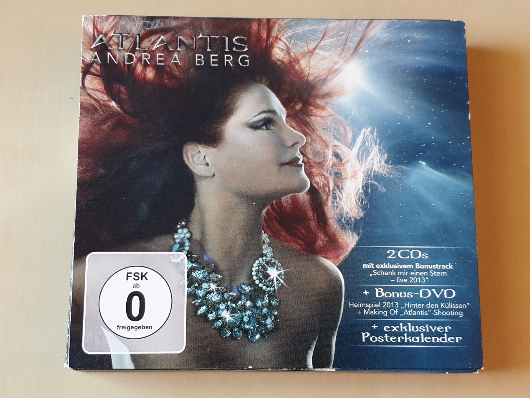 CD: Andrea Berg Atlantis 2 CD's + DVD – Usato da Stansstad venduto da collectorsshop