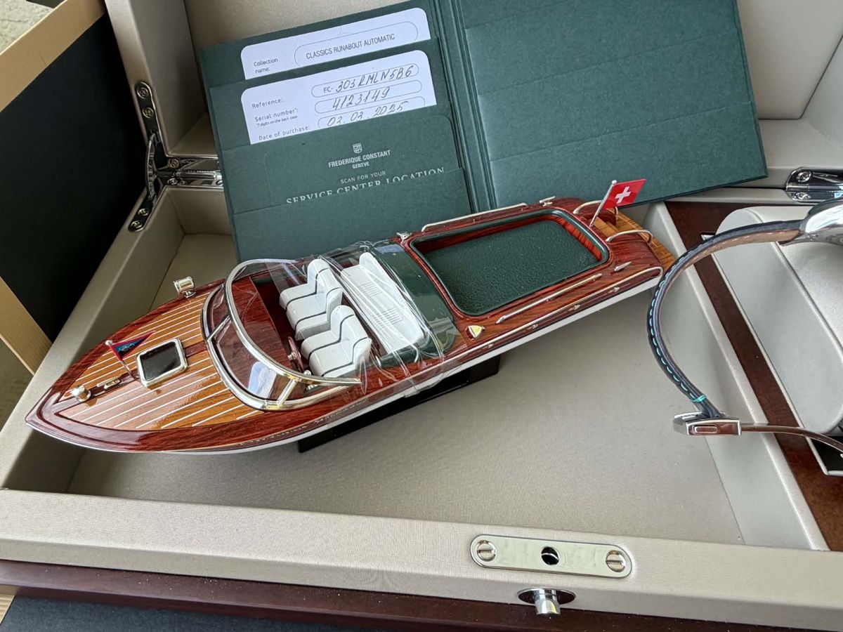 Frederique Constant Orologi: ⌚ Frederique Constant Runabout Automatic 42 mm – Usato da Glovelier venduto da Elsii44 7