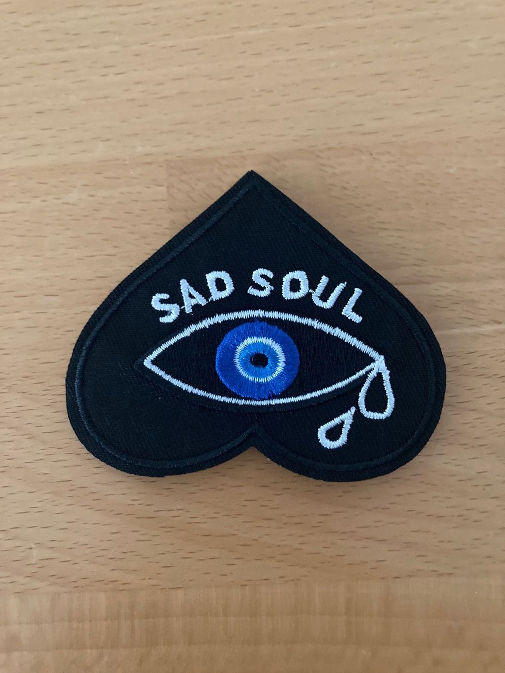 Patches: Sad Soul Evil Eye Patch Sticker Aufnäher 2 – Neu (gemäss Beschreibung) aus Horn von abutre72
